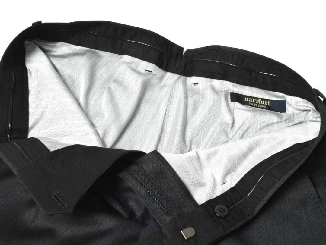 未使用4.8万 narifuriナリフリ キャトルテックスラックス XL 裏地有