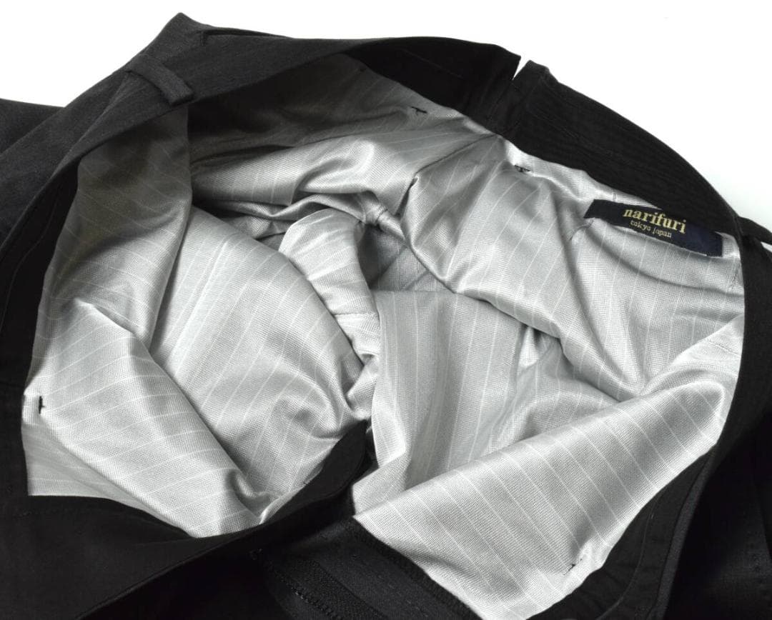 未使用4.8万 narifuriナリフリ キャトルテックスラックス XL 裏地有
