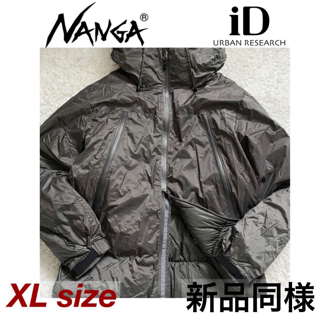 新品同様　NANGA ナンガ ダウンジャケット アーバンリサーチ グレー　XL