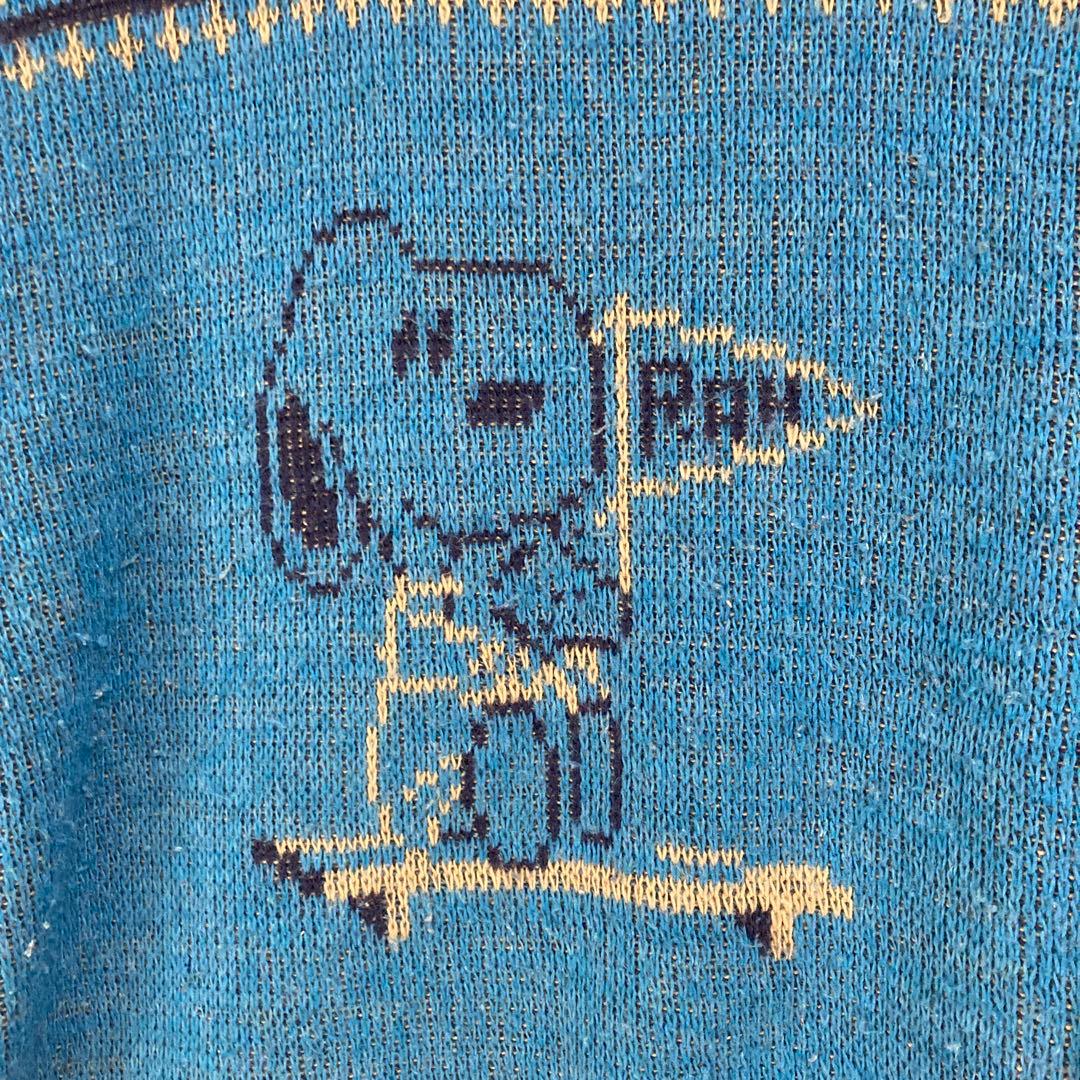 トップス vintage 70s arrow snoopy sweater eq