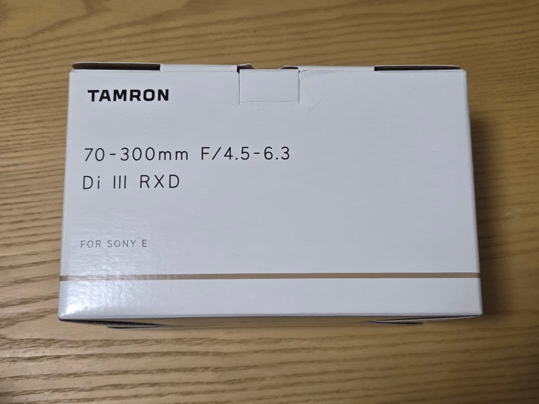 TAMRON 70-300mm F4.5-6.3 Di III RXD ソニー用