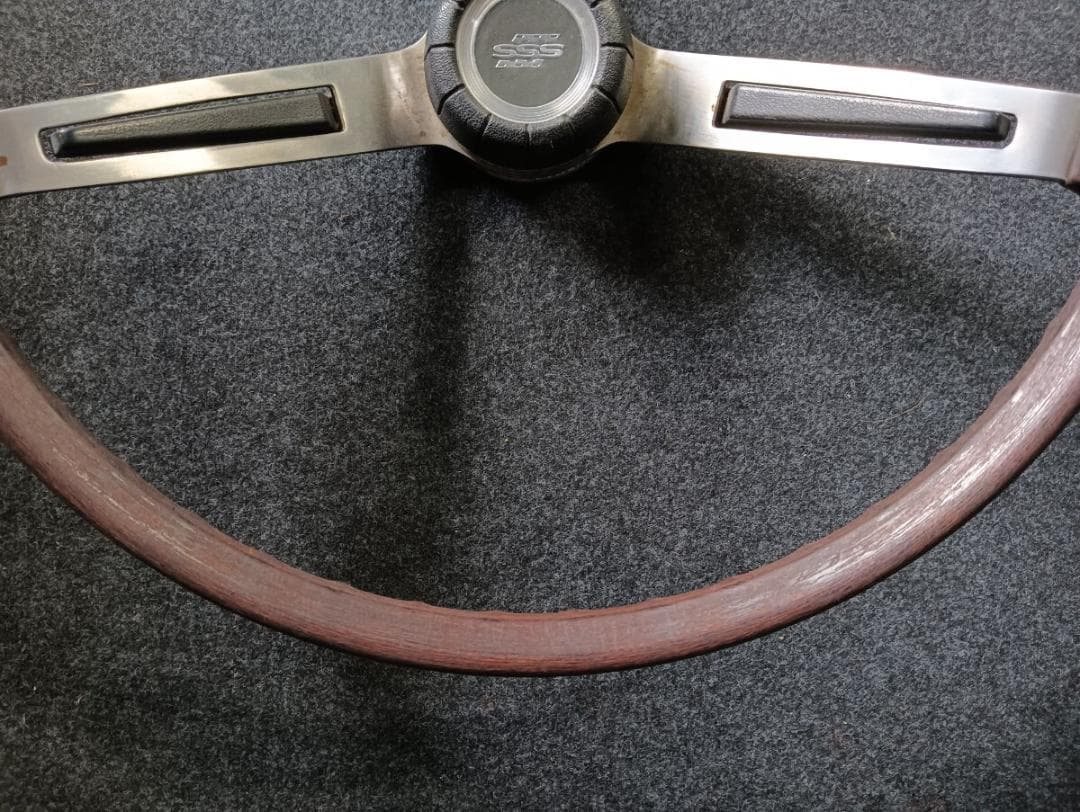 日産 ブルーバード SSS 510 純正 ウッドハンドル ステアリング