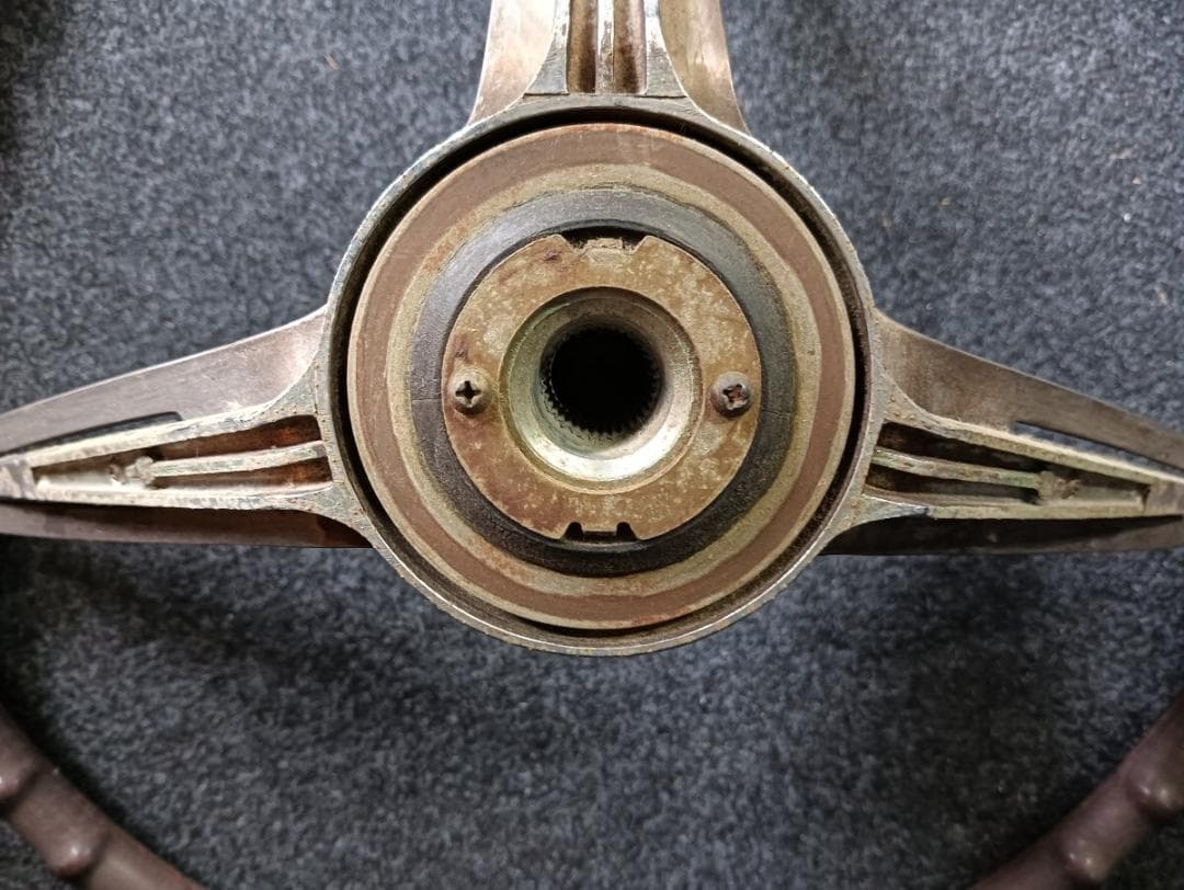 日産 ブルーバード SSS 510 純正 ウッドハンドル ステアリング