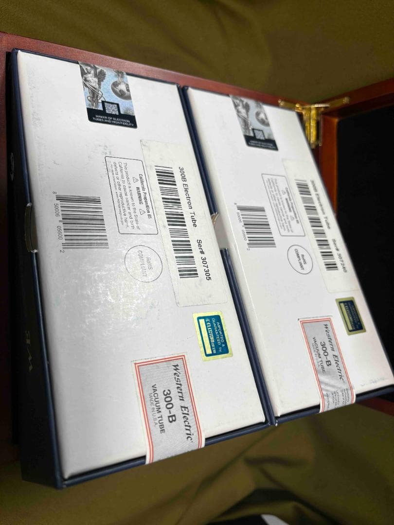 【完全未開封・5年保証可】Western Electric 300B ペア