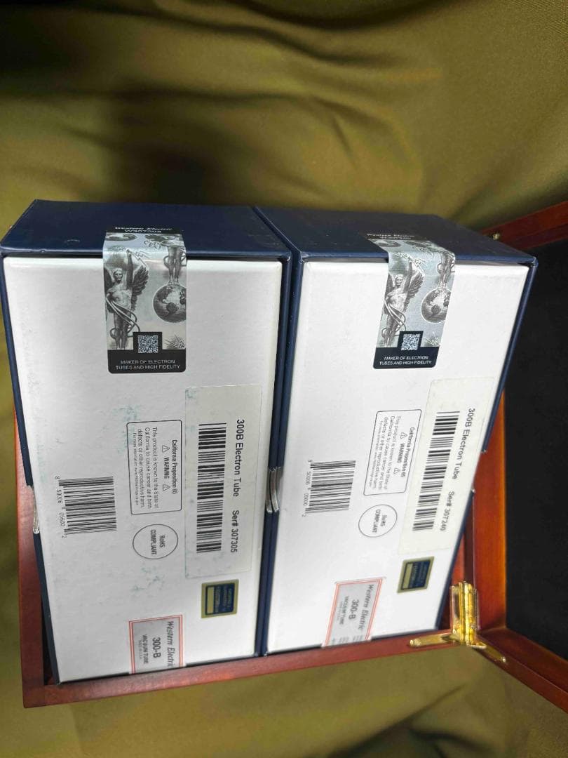 【完全未開封・5年保証可】Western Electric 300B ペア