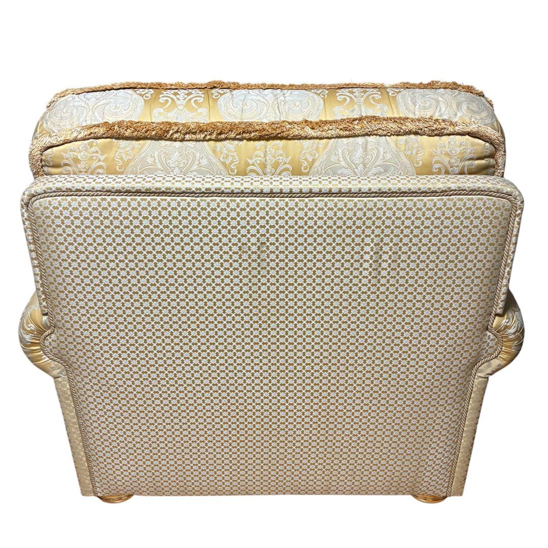 イタリア製　BDS　高級1人掛けソファ アンティーク