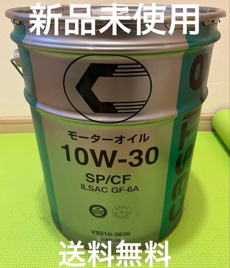 新品未使用送料込みキャッスルエンジンオイルSP/CF10w-30ペール缶
