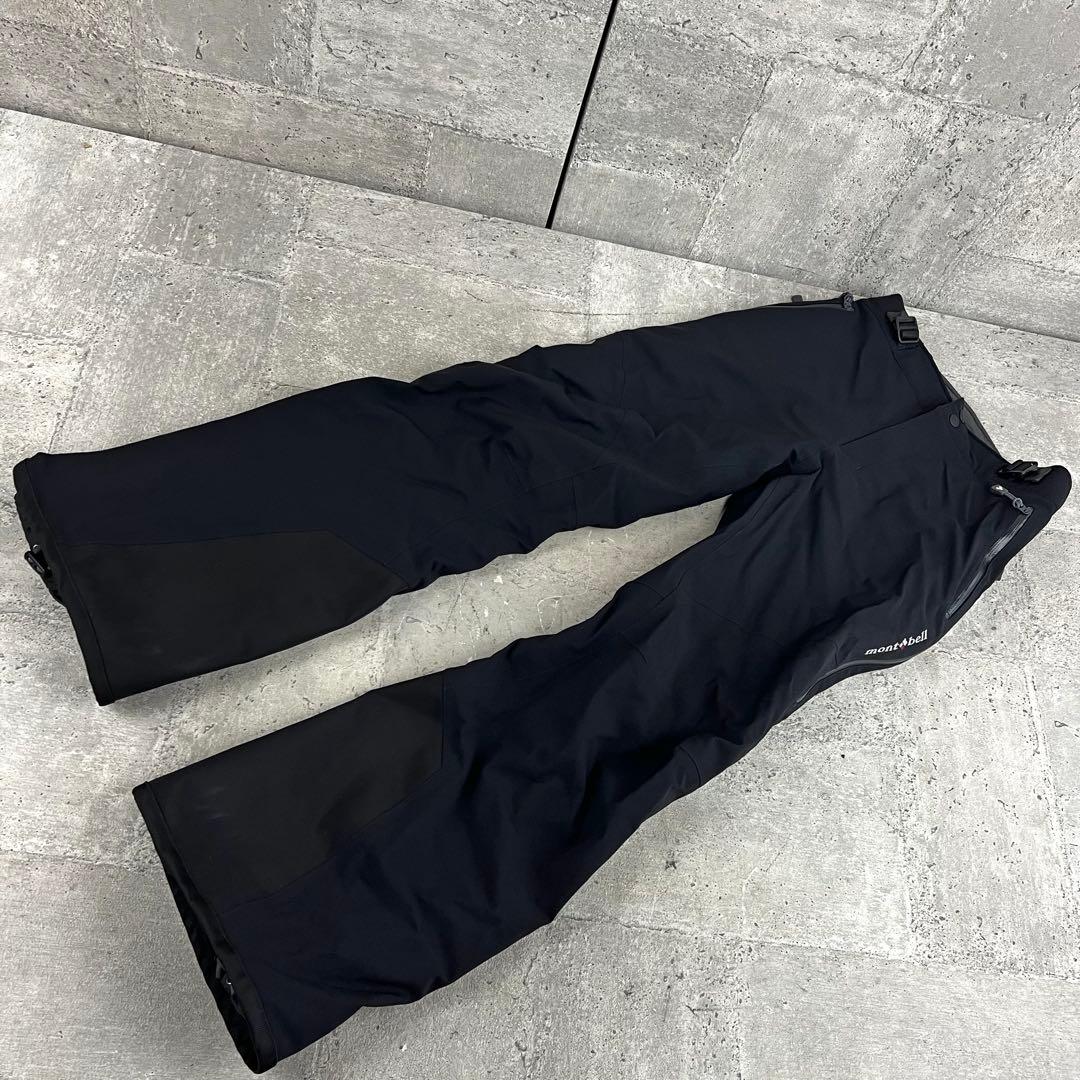 montbell ドライテックインシュレーテッドパンツ M 黒 レディース