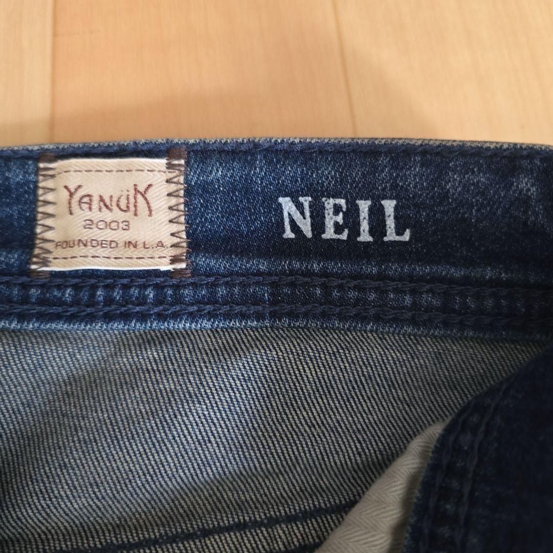 【新品】YANUK ヤヌーク　30インチ　NEIL ニール　ジーンズ　デニム