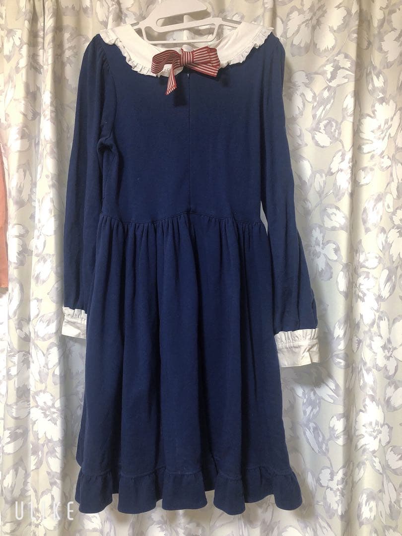 Baby, The Stars Shine Bright カットソー紺ワンピース