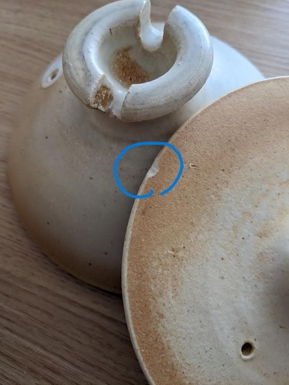 炊飯用土鍋　山の工房村製　羽釜