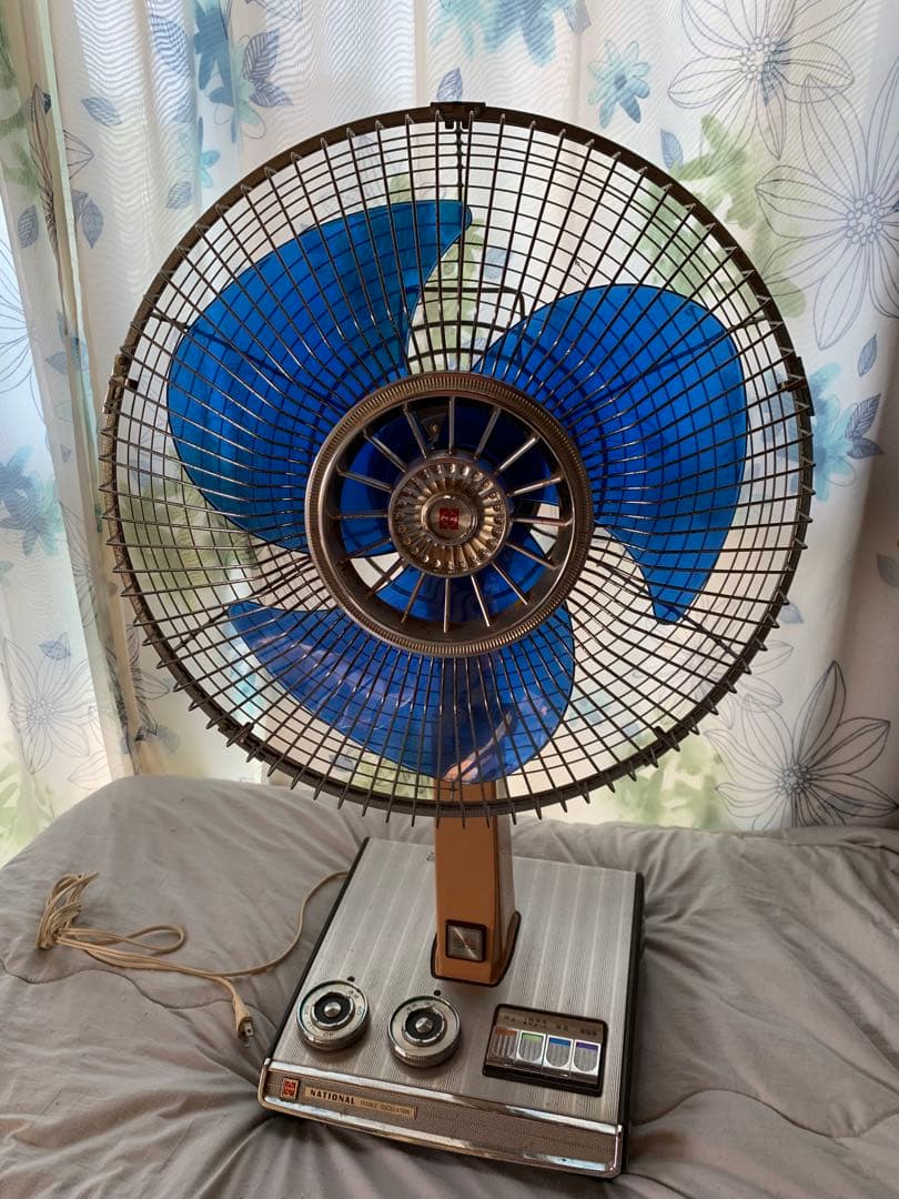 Nationalレトロ扇風機F35MC（中古品）