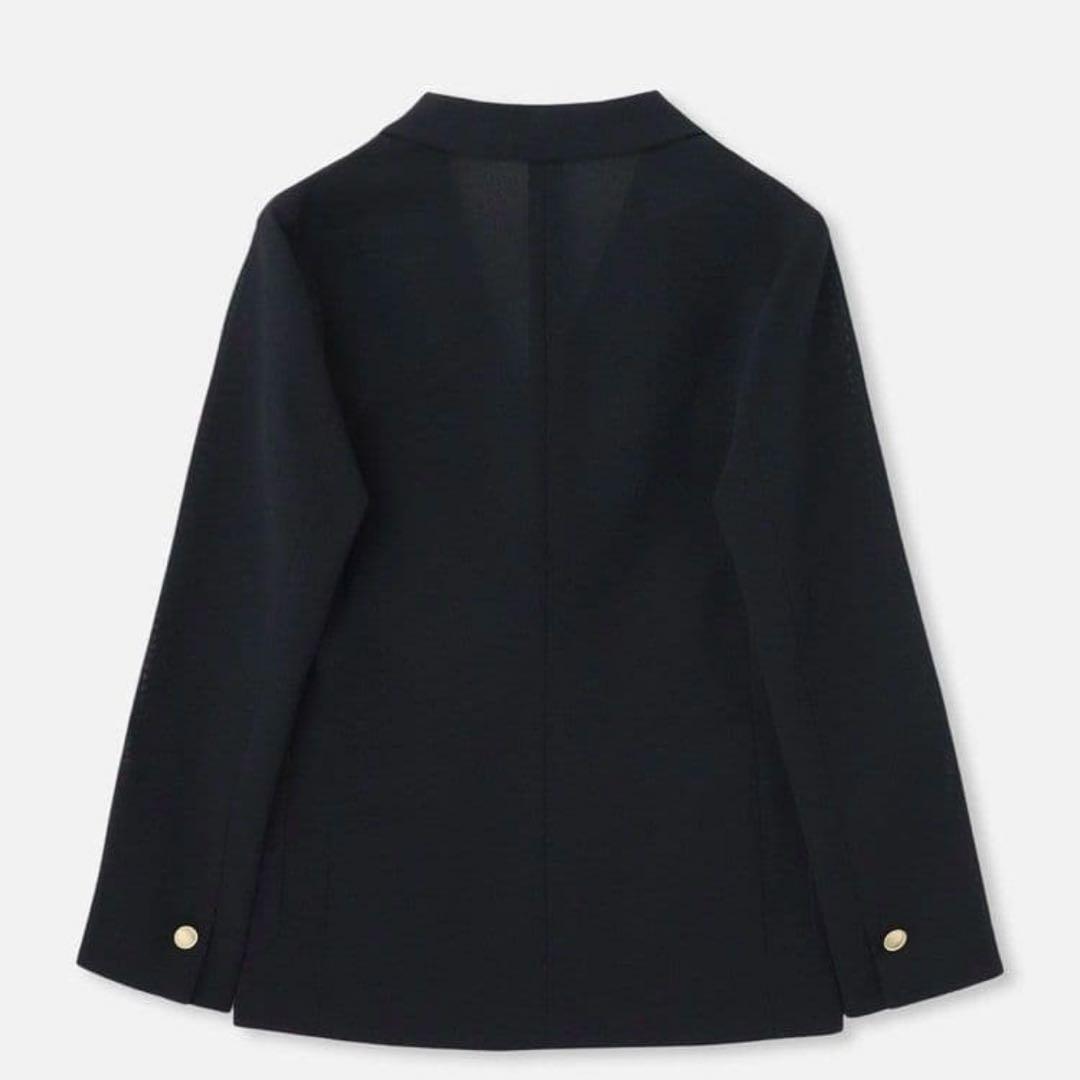 allureville レノクロスダブルブレストジャケット　伸縮性　金ボタン