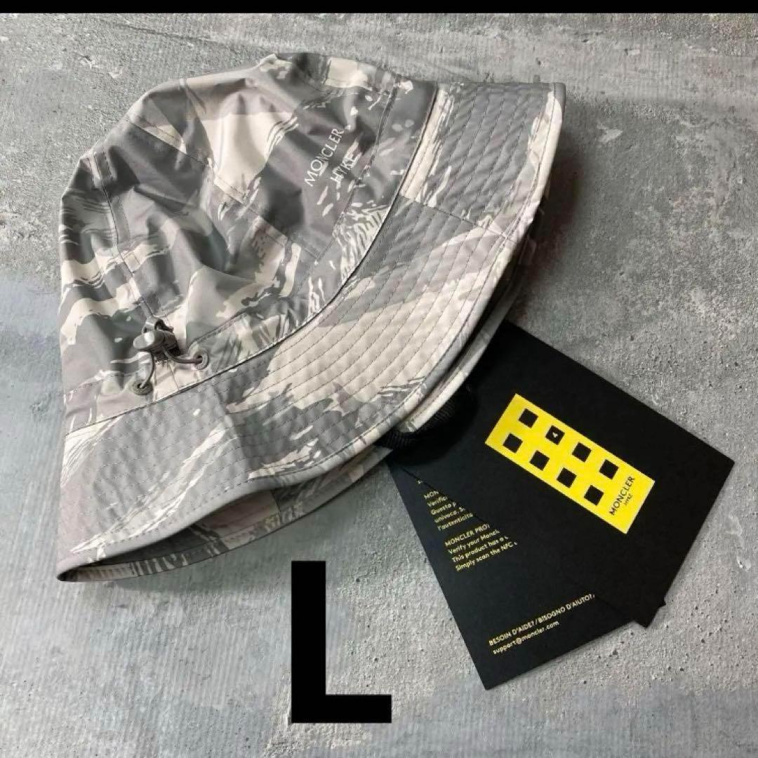 新品　L　MONCLER HYKE バケットハット 　モンクレール　　M5