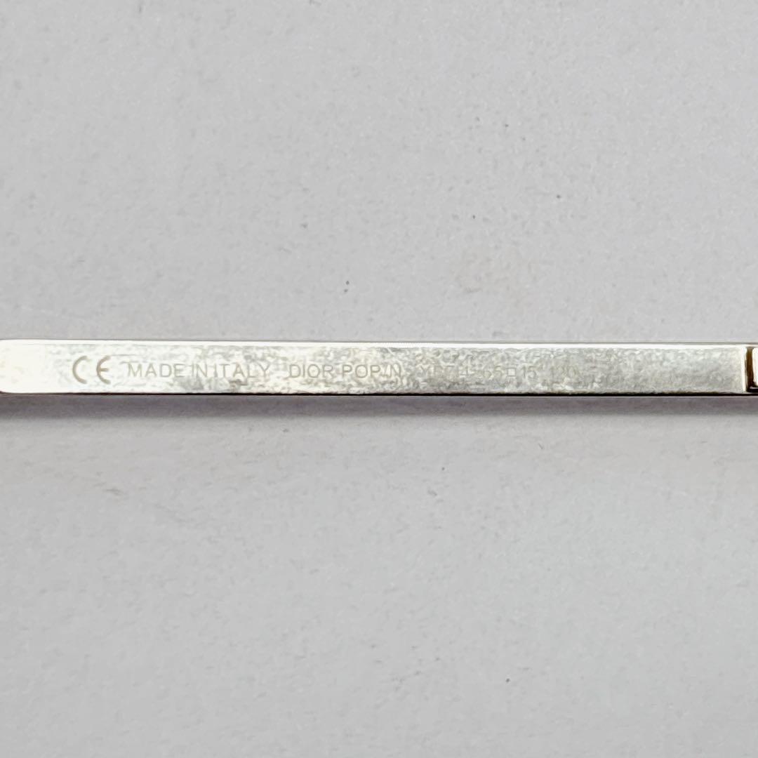 3280◯ DIOR シルバー フレーム スポーツ サングラス