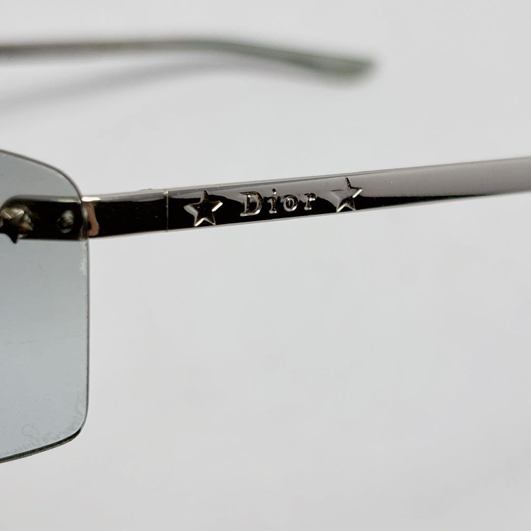 3280◯ DIOR シルバー フレーム スポーツ サングラス