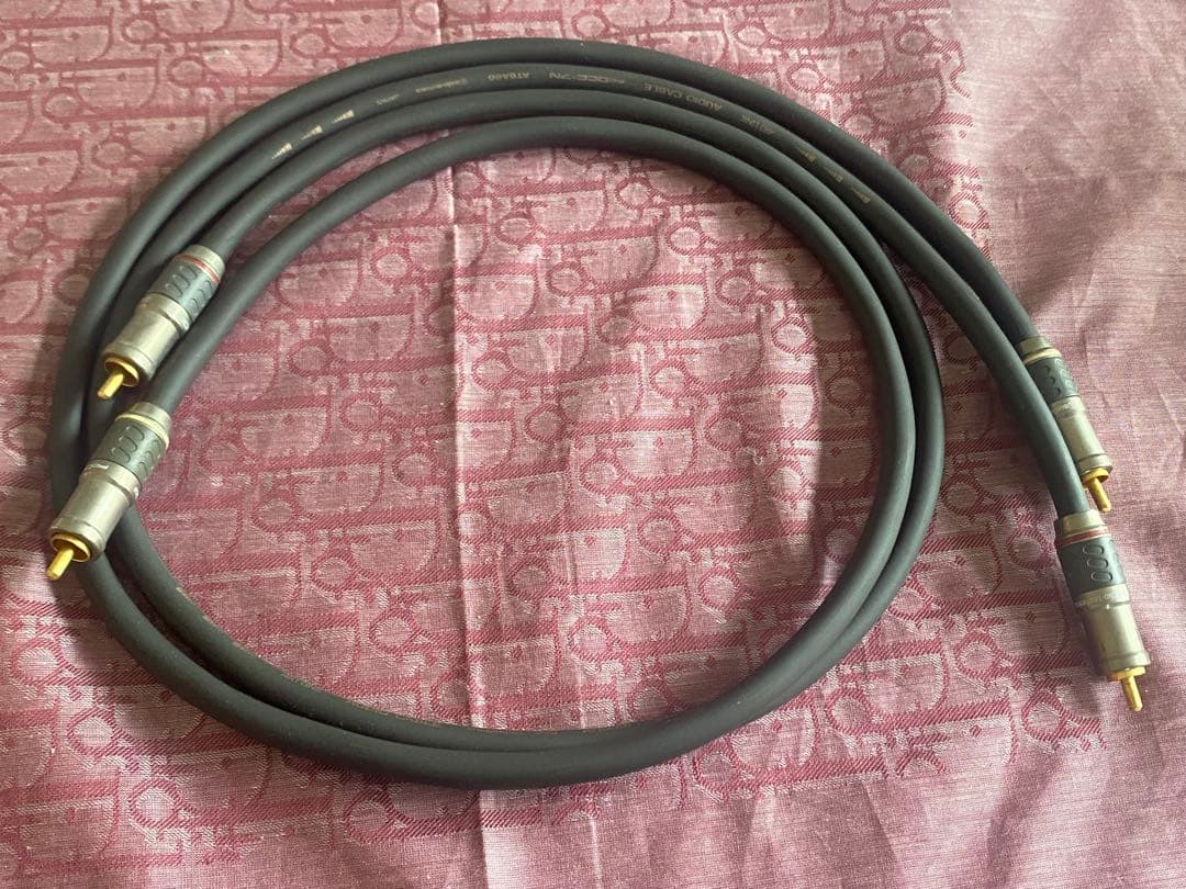 オーディオテクニカAT6A66/1mPCOCC+7Nペア RCAピンケーブル2本