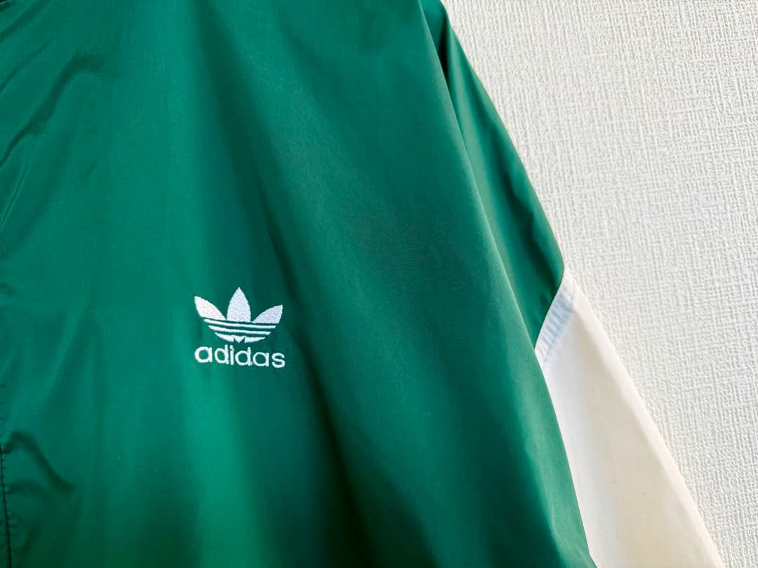 超スペシャル 常田大希着用 90s アディダス ナイロンジャケット L グリーン