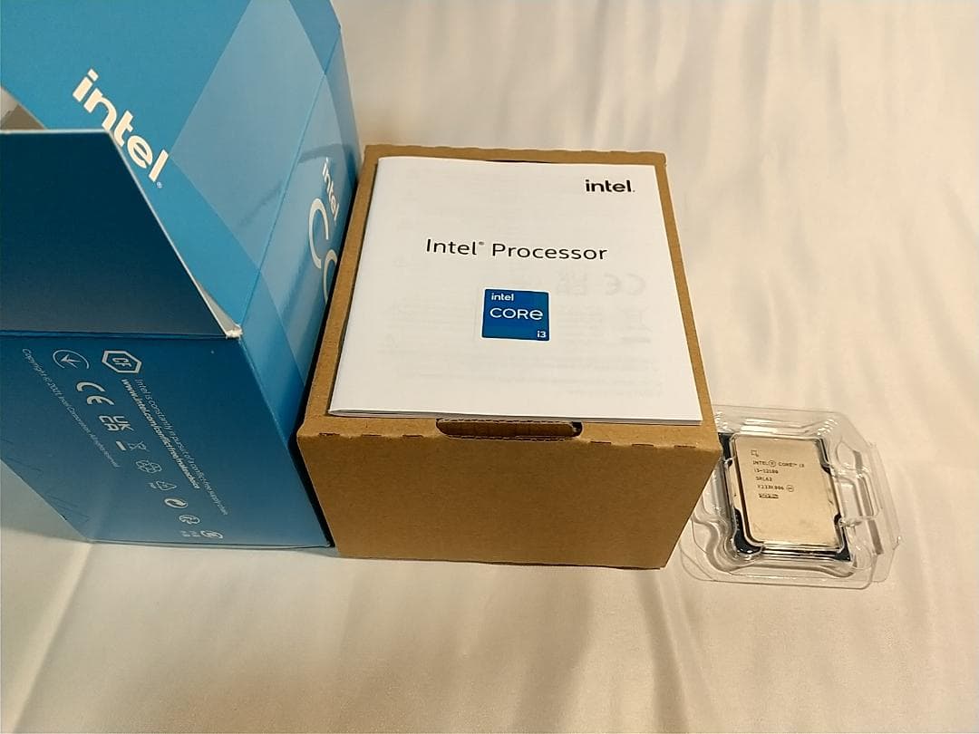 【動作確認済】Intel Core i3-12100 CPU LGA1700