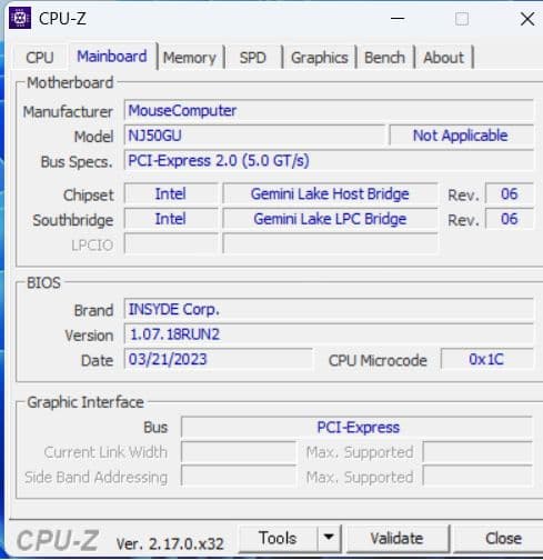 iiyama NJ50GU 8世代CPU メモリ8GB SSD256GB