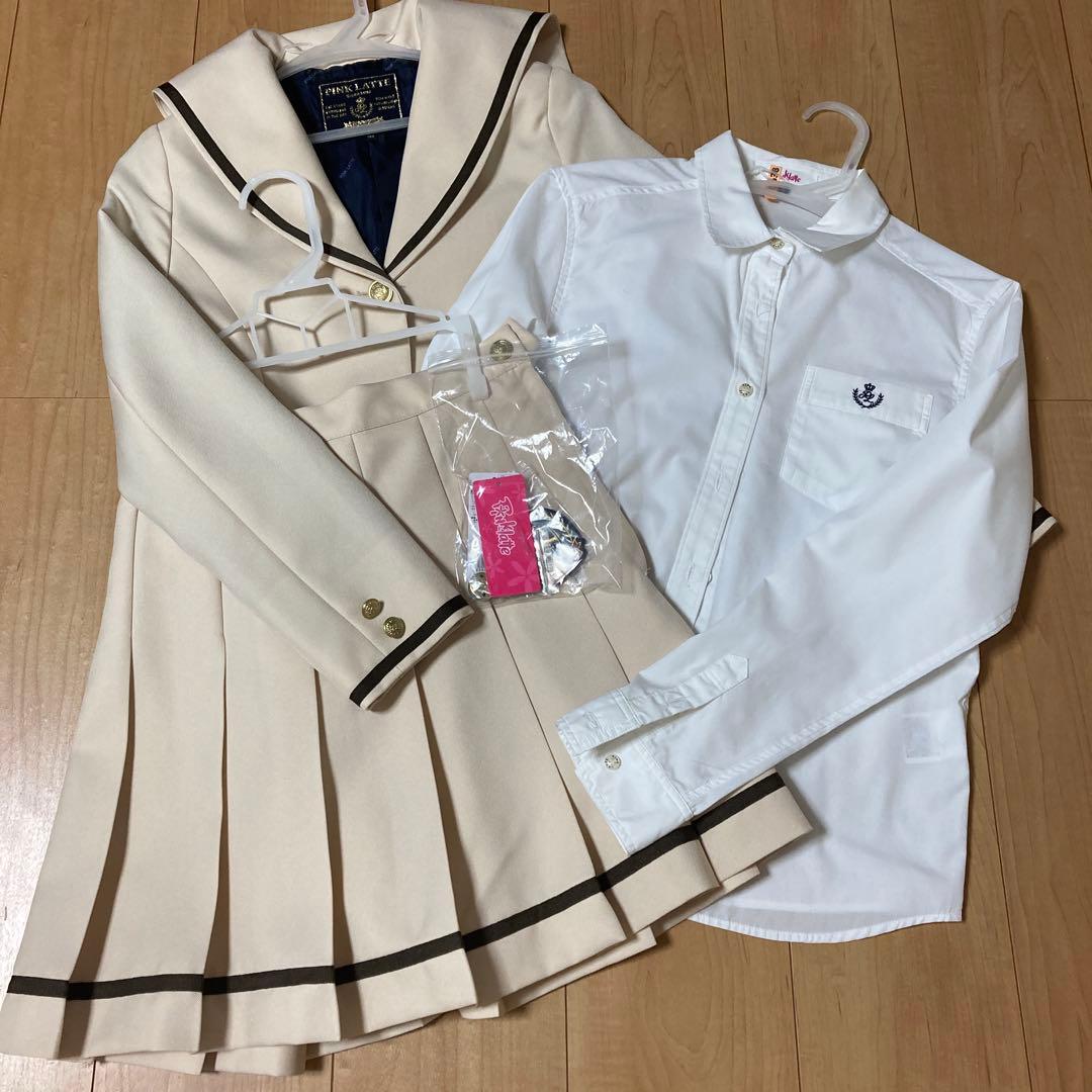 ピンクラテ　フォーマル　卒服　160 150 ３点セット