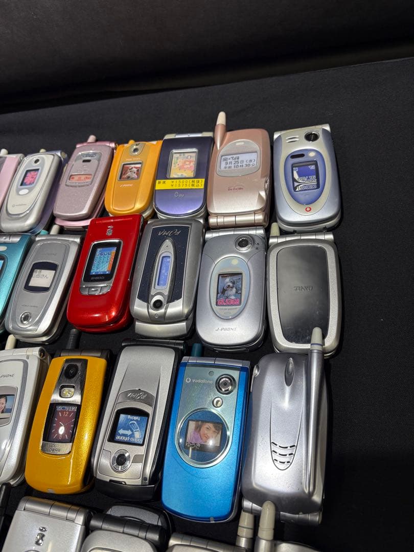 【まとめて90点セット】モックアップ 販売店模型 携帯電話 ガラケー