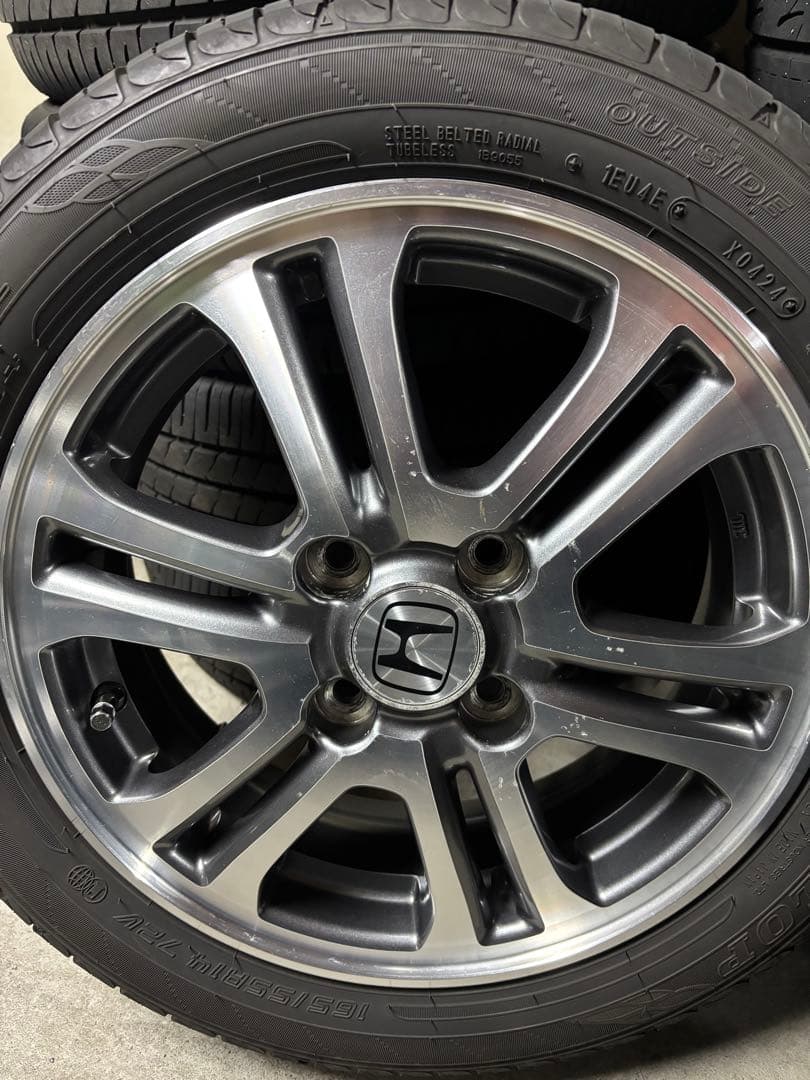 ホンダ NBOX 純正14インチ 165/55R14 タイヤホイールセット