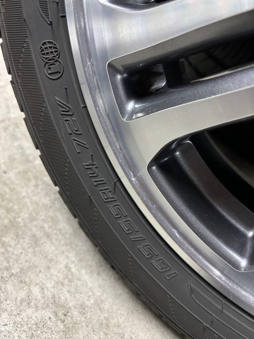 ホンダ NBOX 純正14インチ 165/55R14 タイヤホイールセット
