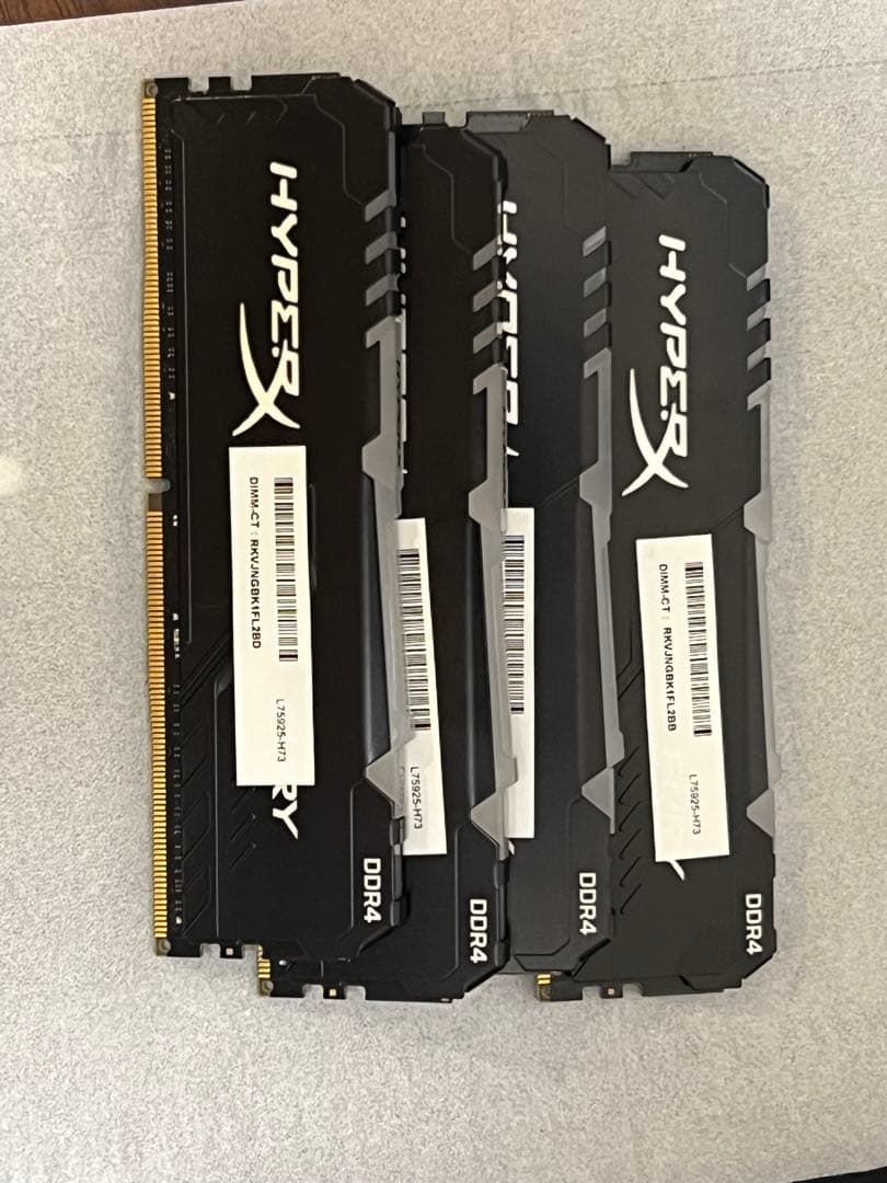 HyperX Fury DDR4 16GB×4 3200MHz