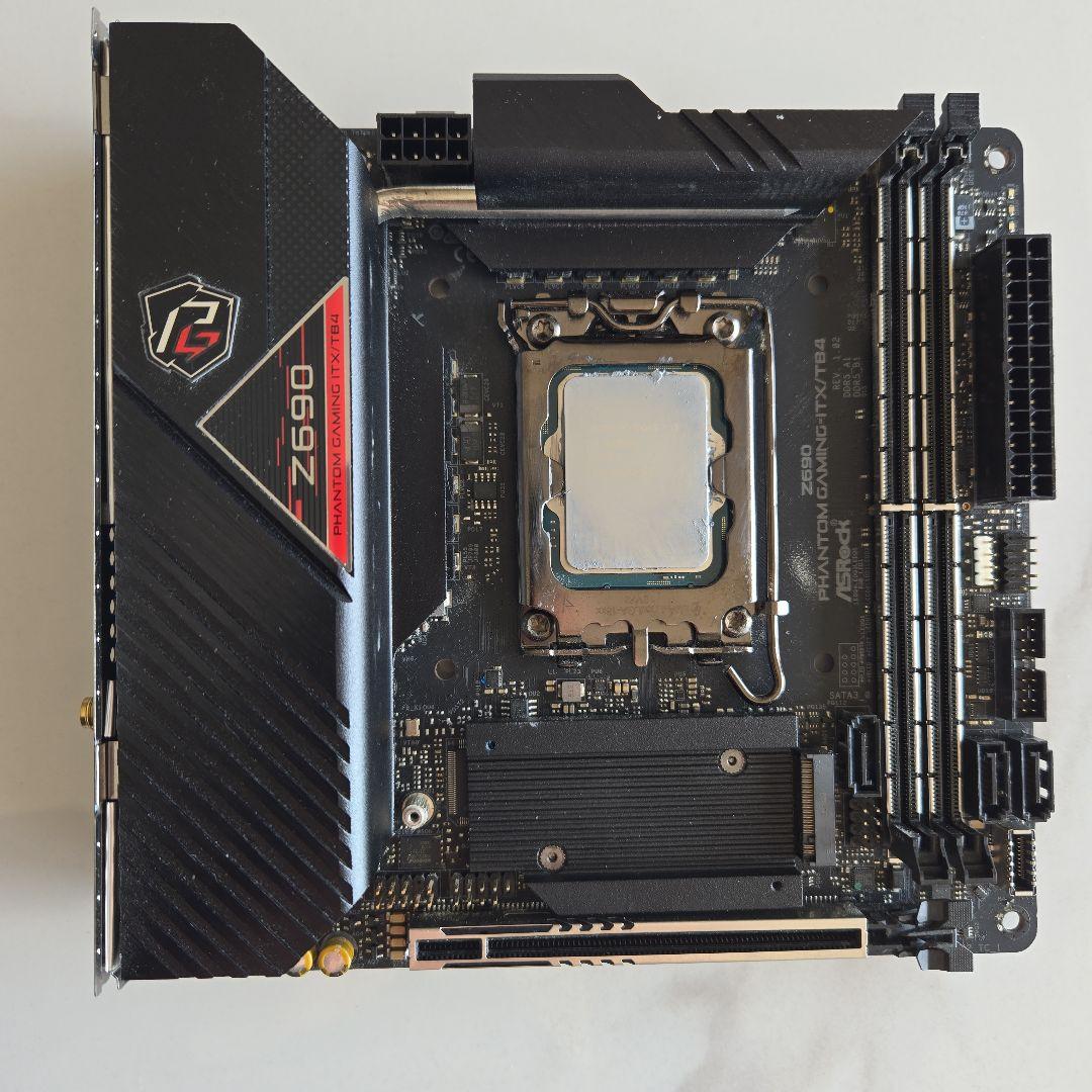 ASRockZ690 ITXマザボ CPU i5-12600K セット