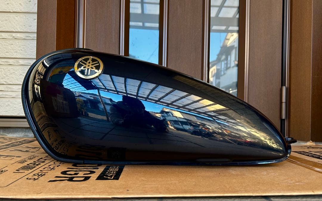 ヒ*ロ様 【SR400 1JR タンク】 純正 RH01J キャブ