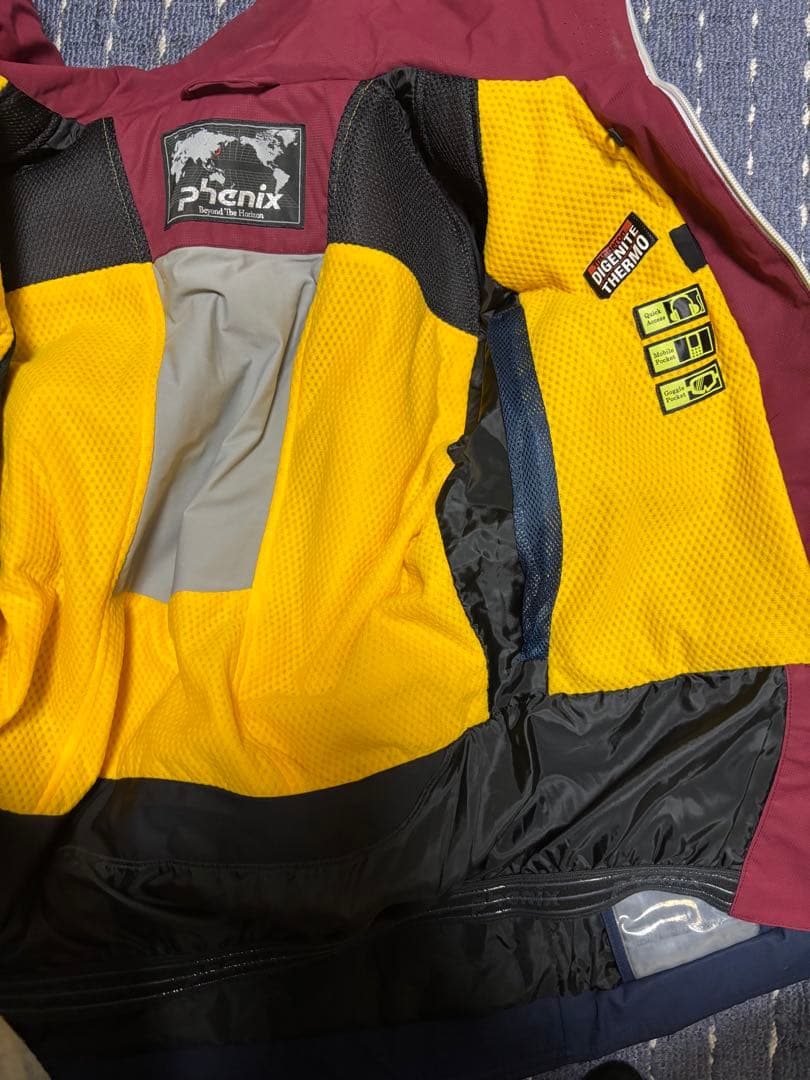 【綺麗】phenix スキーウェア・パンツセットネイビー no2 Mサイズ