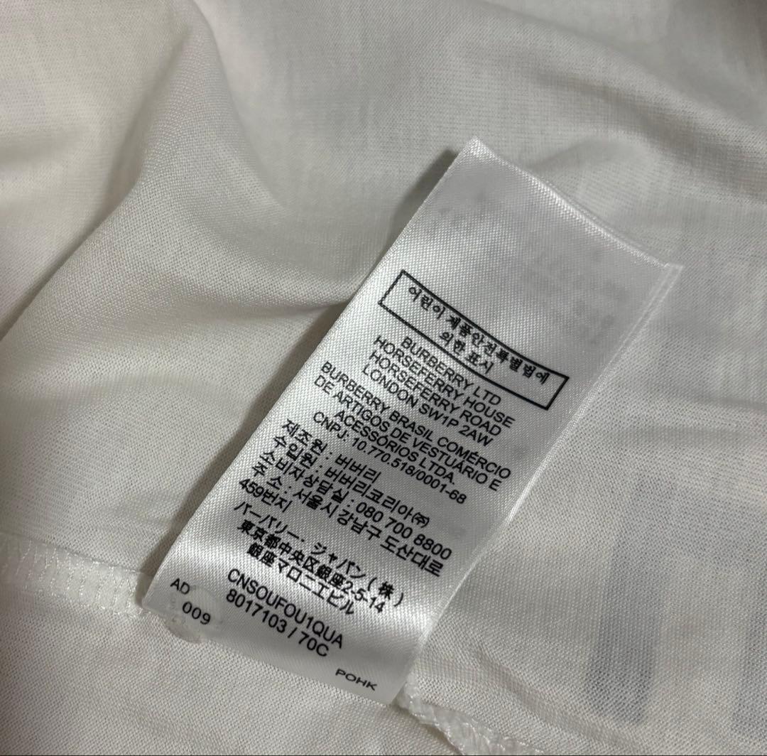 BURBERRY バーバリー ホースフェリー Tシャツ XS レディース
