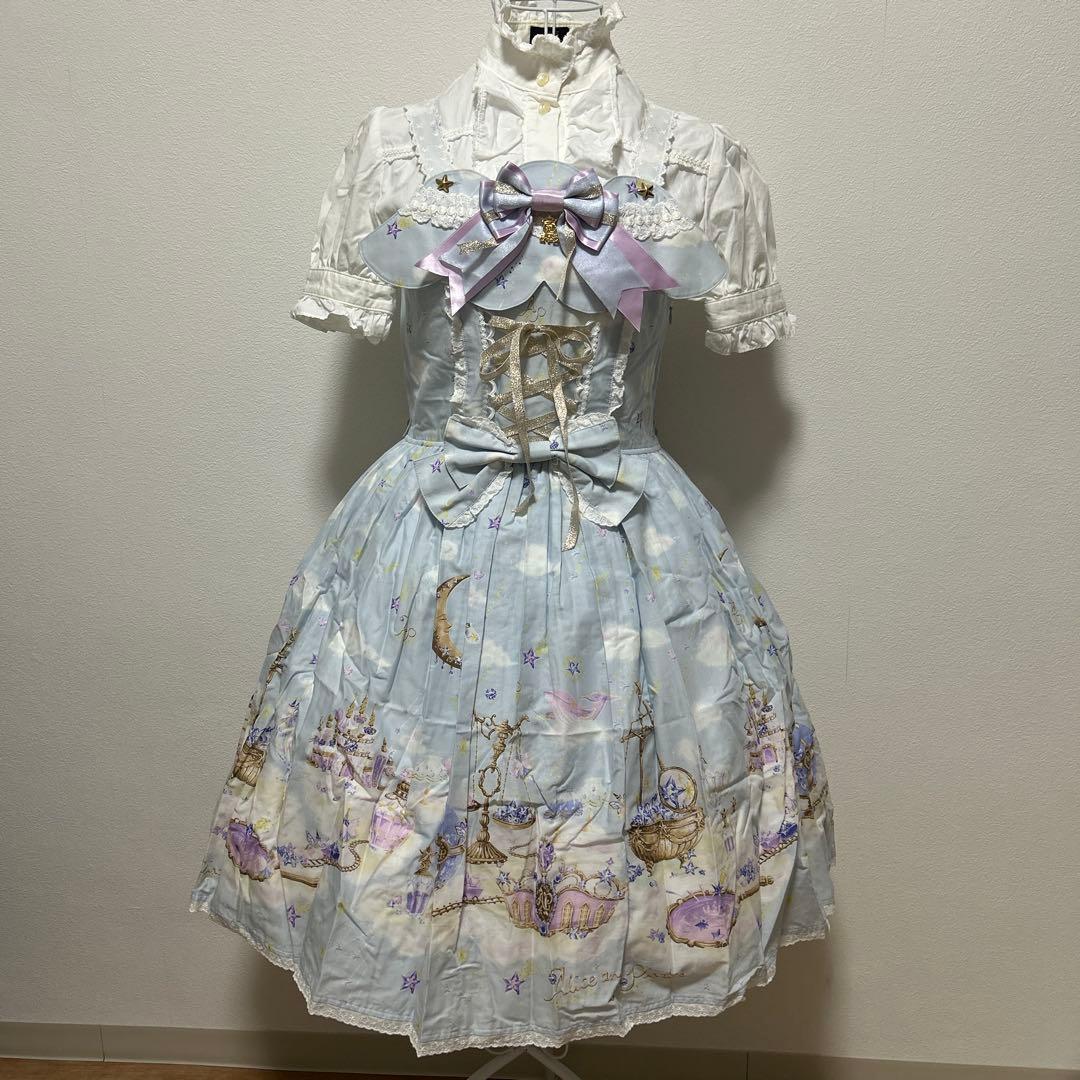 アリパイ　ブラウス+JSK セット売り