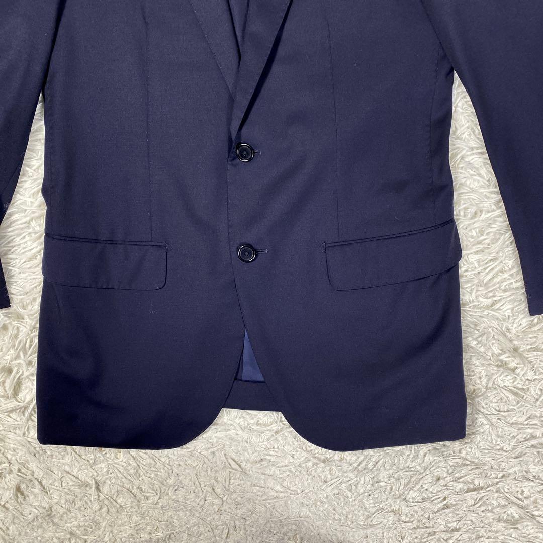 極美品　トゥモローランドピルグリム　ゼニア生地　ネイビー　サイズ48(M)