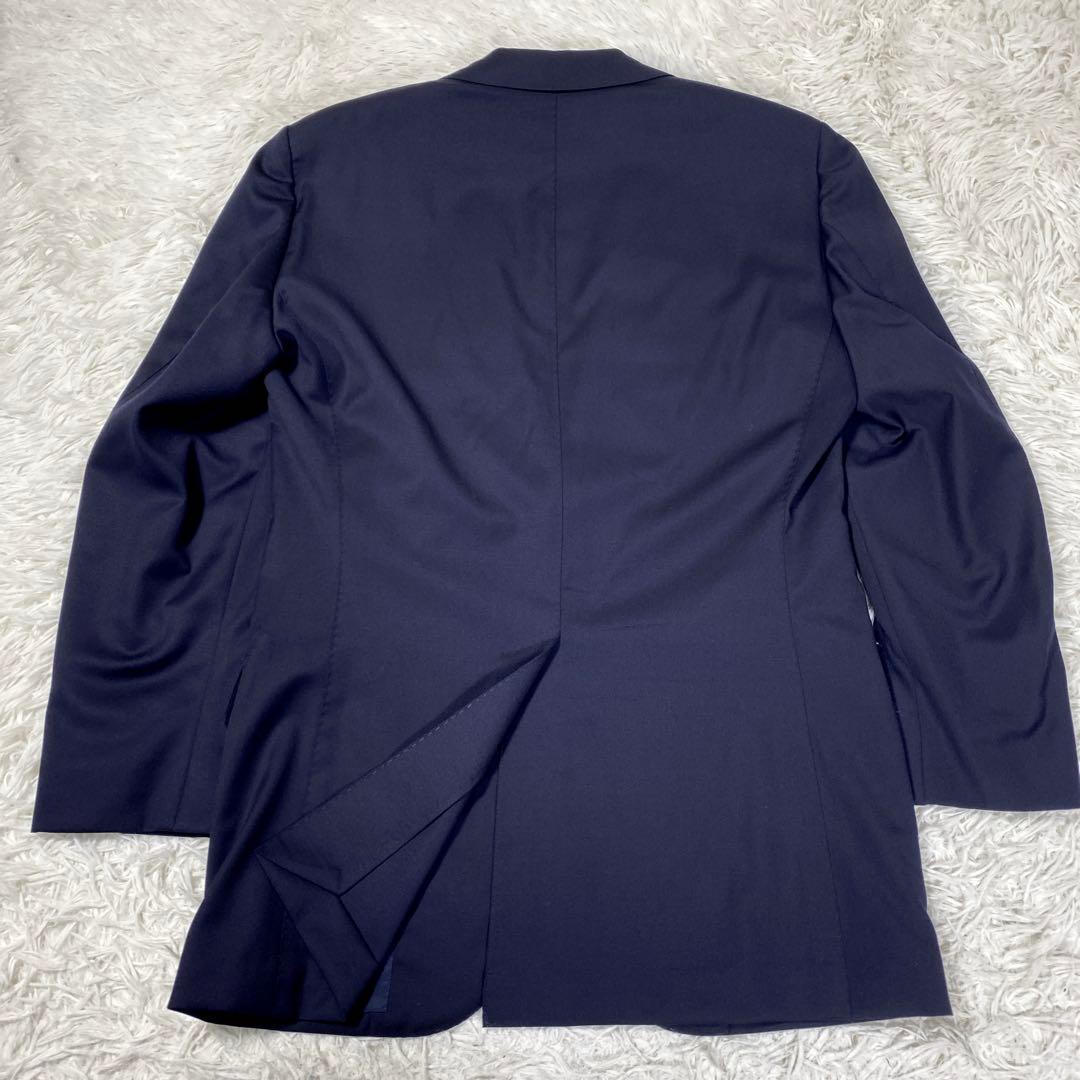 極美品　トゥモローランドピルグリム　ゼニア生地　ネイビー　サイズ48(M)