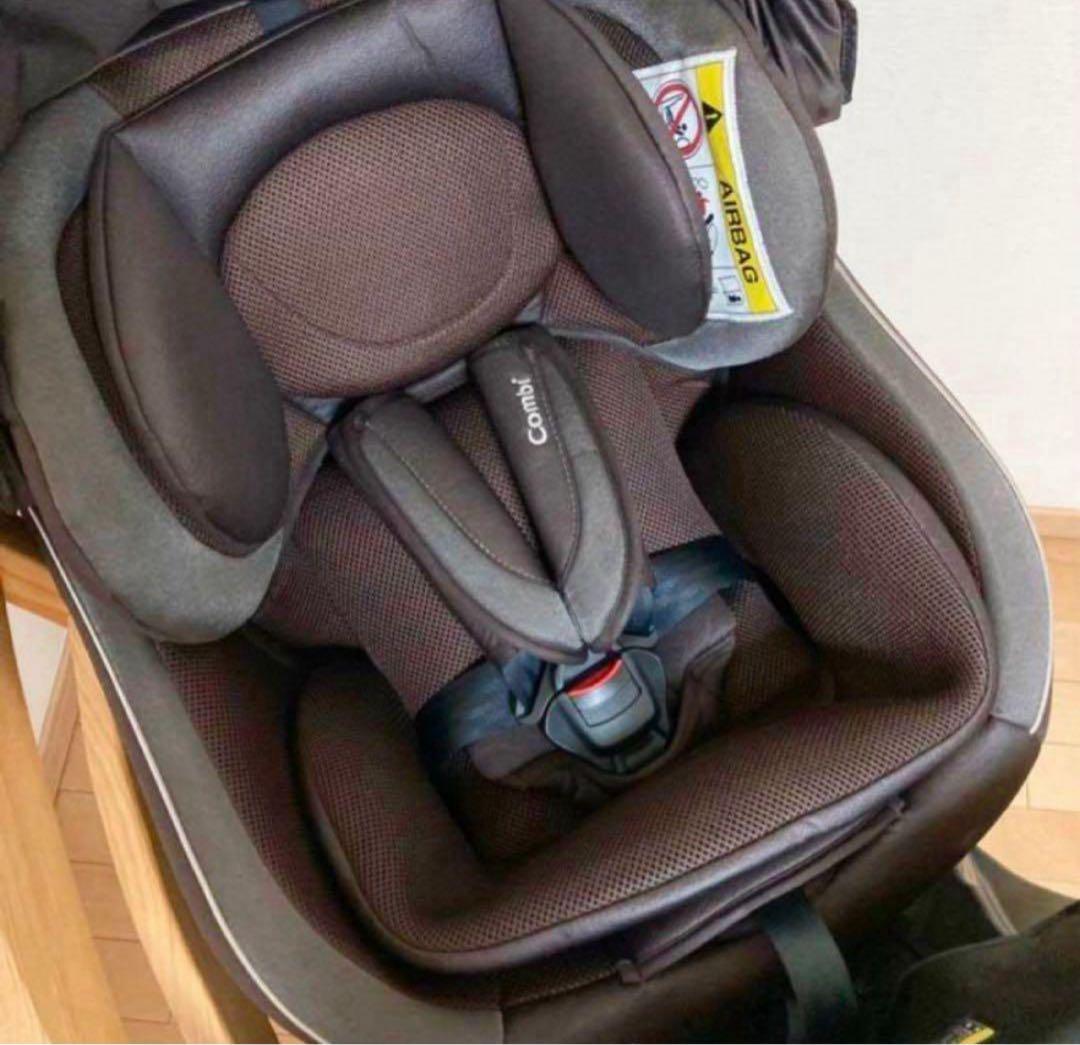 【ほぼ未使用】コンビ チャイルドシート クルムーヴスマートisofix ブラウン