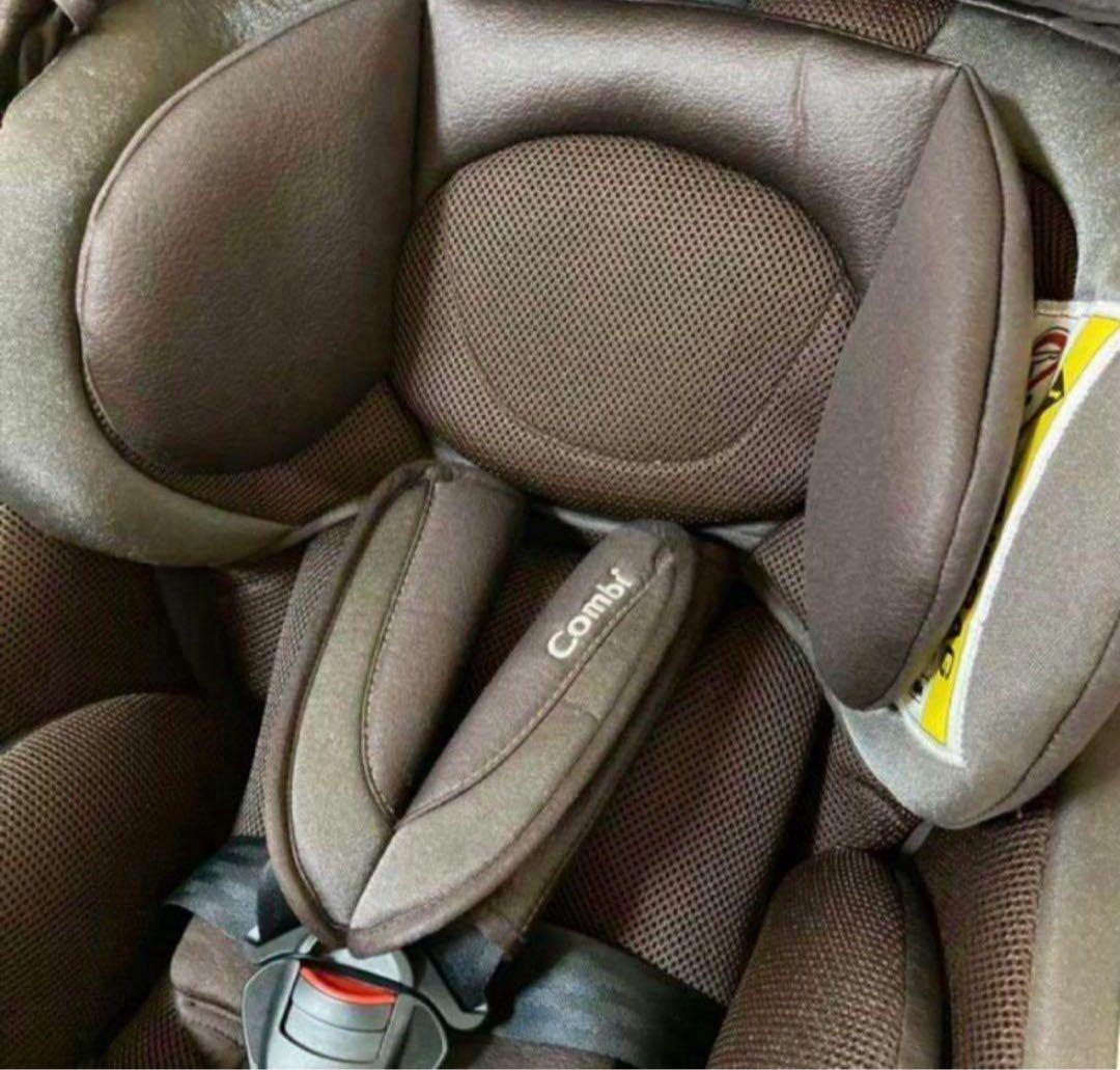 【ほぼ未使用】コンビ チャイルドシート クルムーヴスマートisofix ブラウン