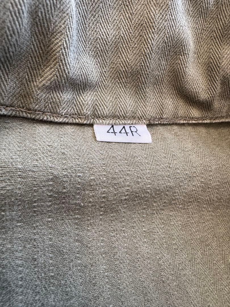 【希少品】US.ARMY米軍40's M-43HBT コンバットジャケット