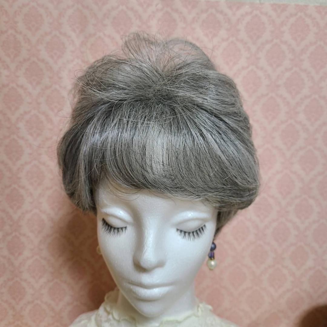 【専用】白髪50％・白髪80％グレイヘア　フルウィッグ2点セット