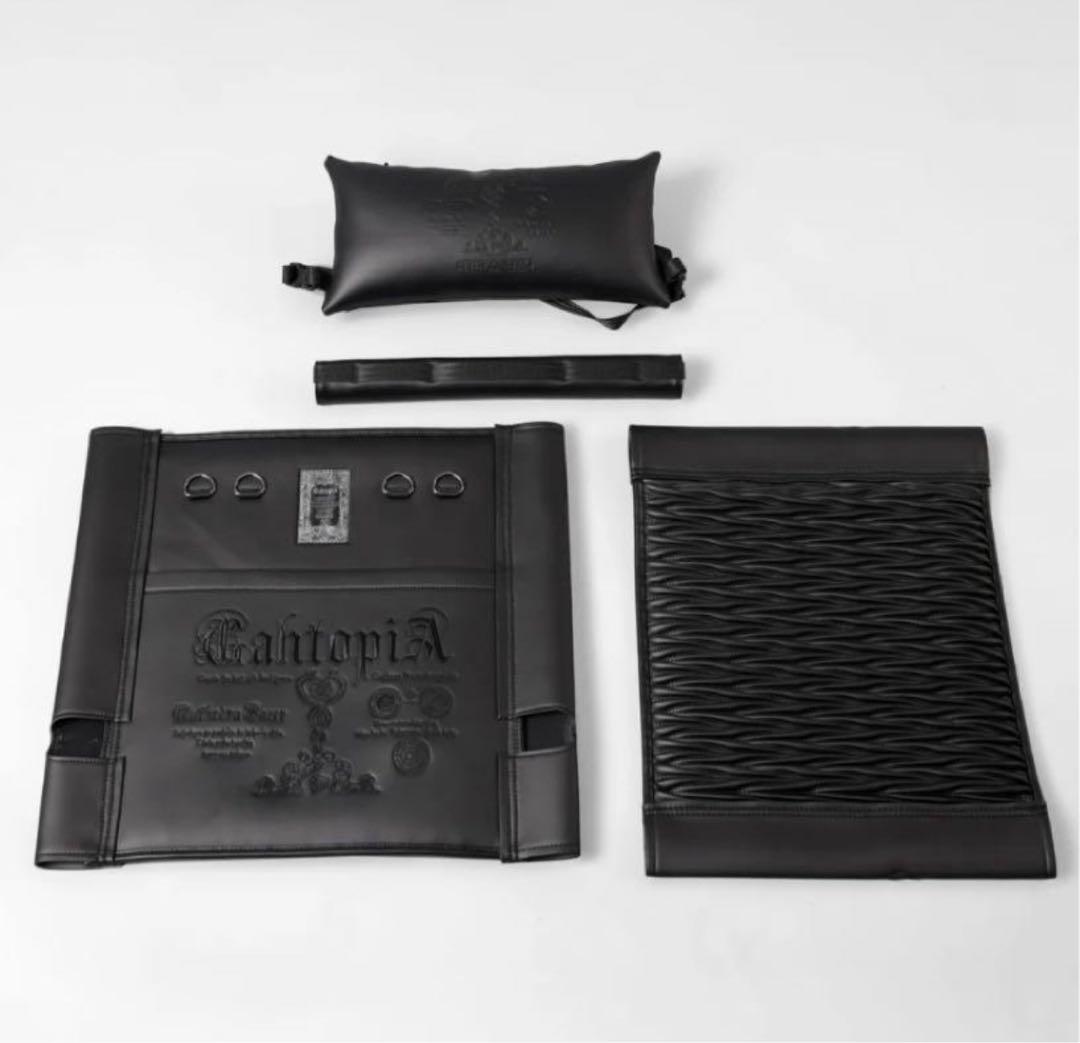 GAHGA GAHTOPIA ガートピア ハイバック 張替シート&肘掛　黒刺繍