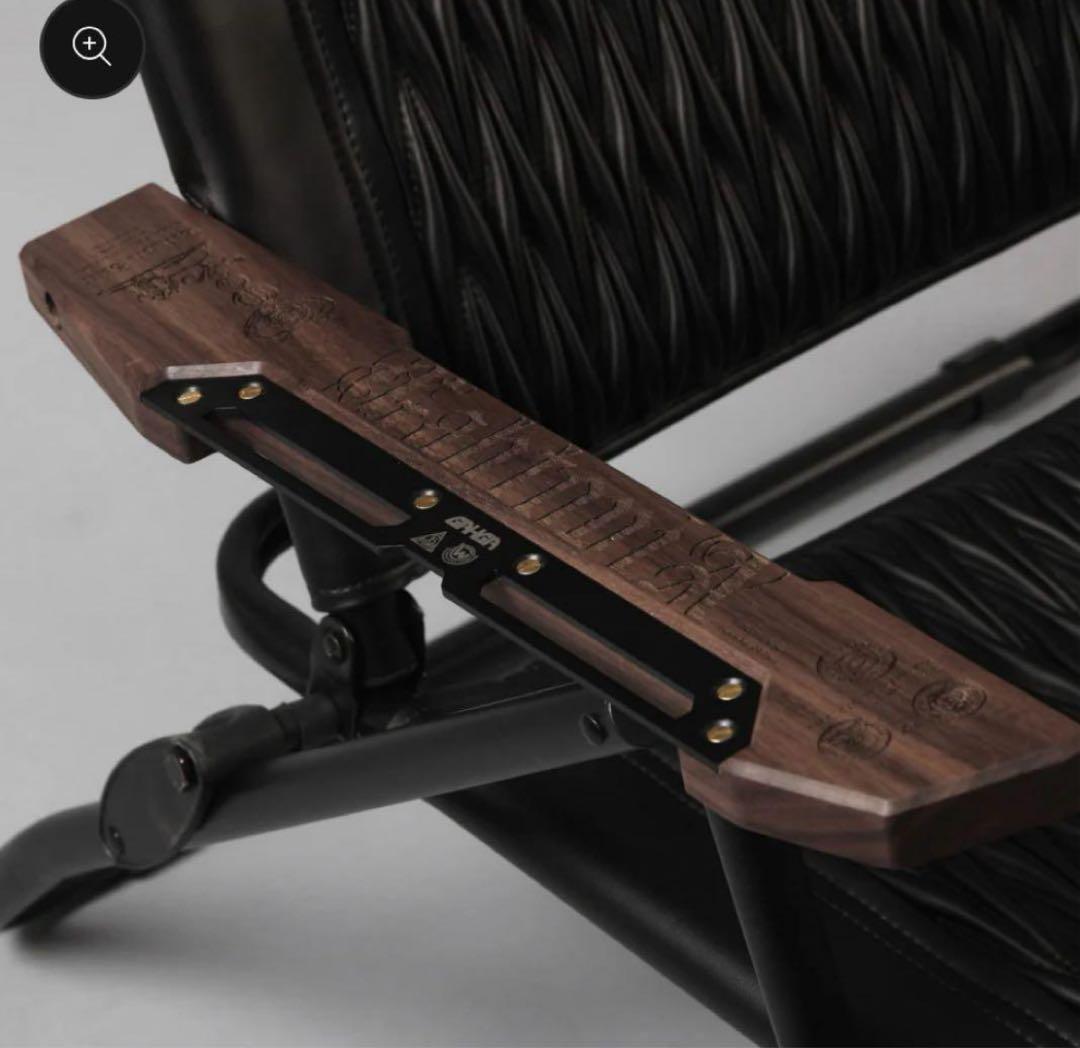 GAHGA GAHTOPIA ガートピア ハイバック 張替シート&肘掛　黒刺繍