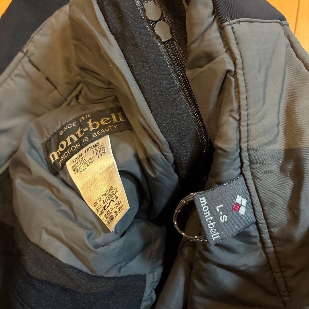 再値下げ❗️モンベル　ドライテックインシュレーテッドパンツ　レディース　L-s 黒