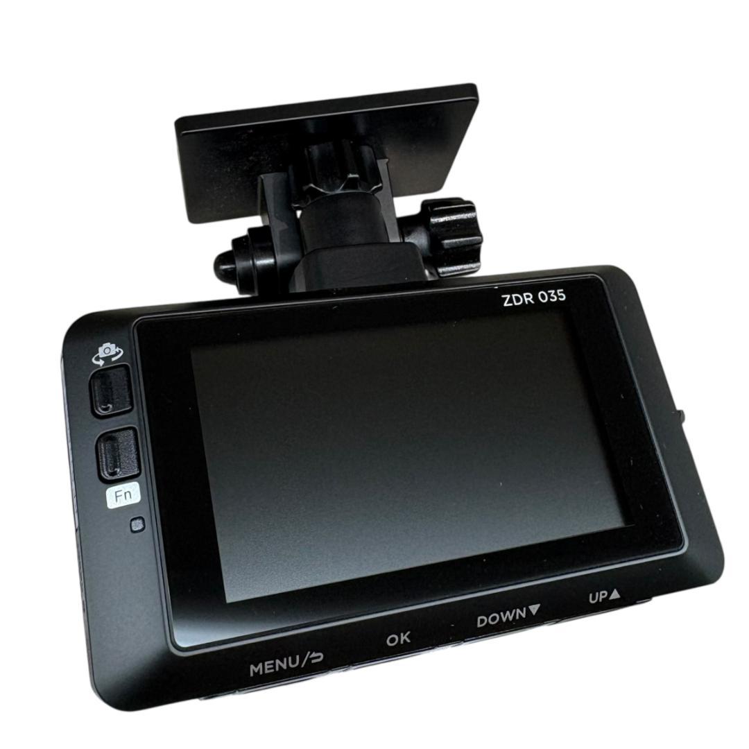 コムテック ZDR035 フルHDドライブレコーダー 前後カメラ 動確済み429