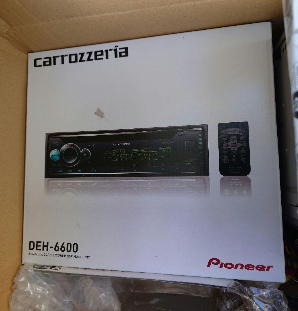 Pioneer carrozzeria DEH-6600 1dinヘッドユニット