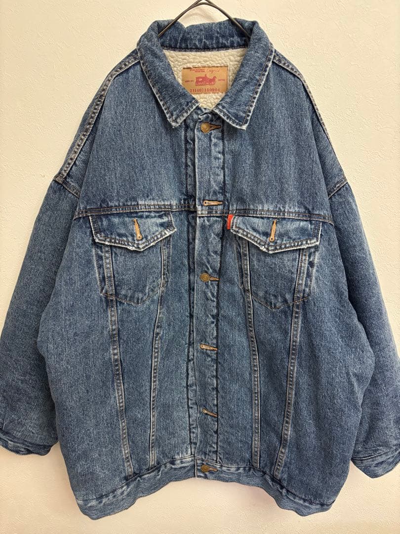 Ungridボア裏地 デニムジャケット