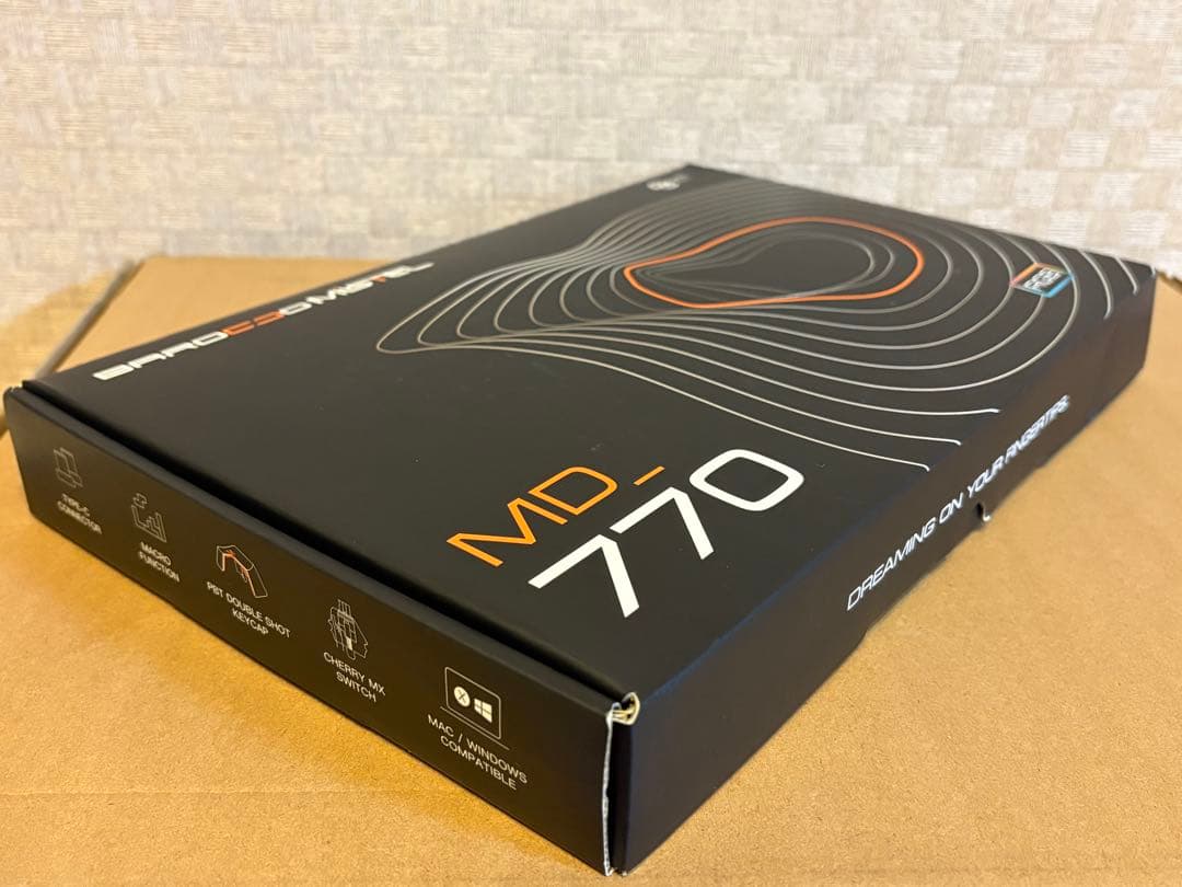 Mistel Barocco MD770 RGB 分離型キーボード 英語US配列