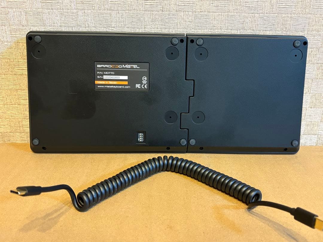 Mistel Barocco MD770 RGB 分離型キーボード 英語US配列