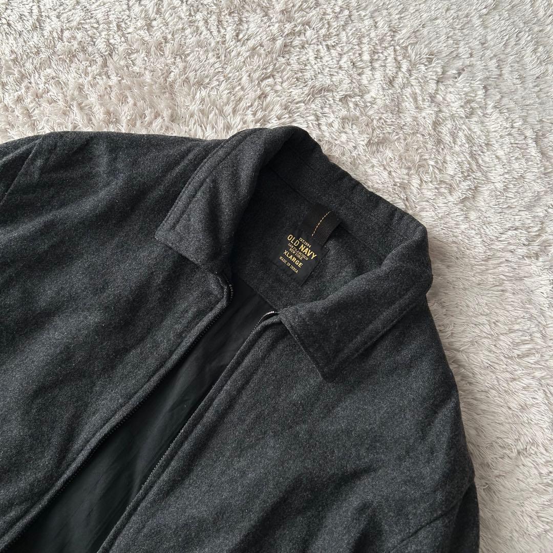 オールドネイビー 00s tough wool drizzler XL grey