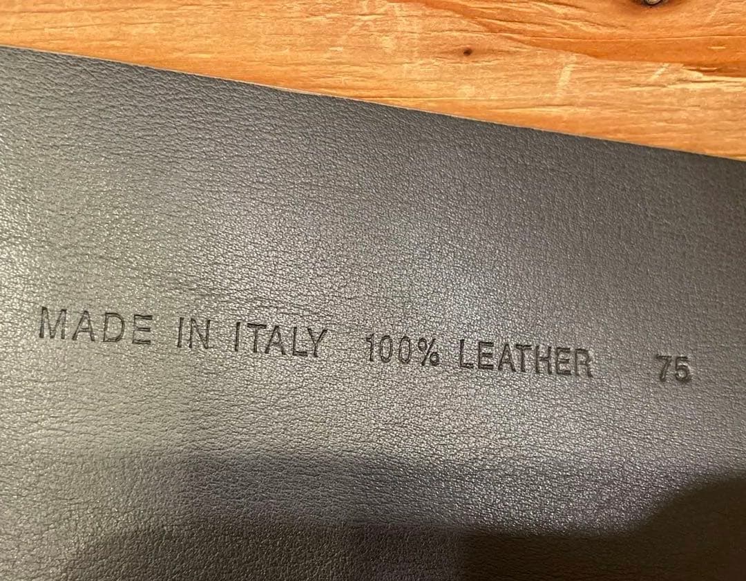 INSCRIRE レザー ベルト アンティークサンドベージュ